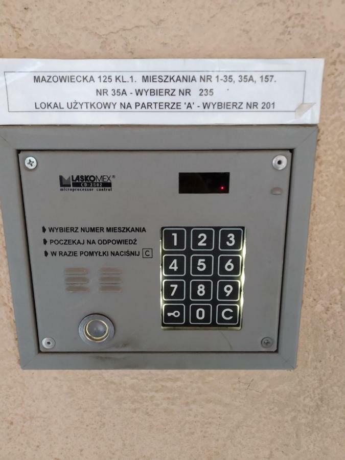 Apartament Mazowiecka 125 Cracovia Exterior foto